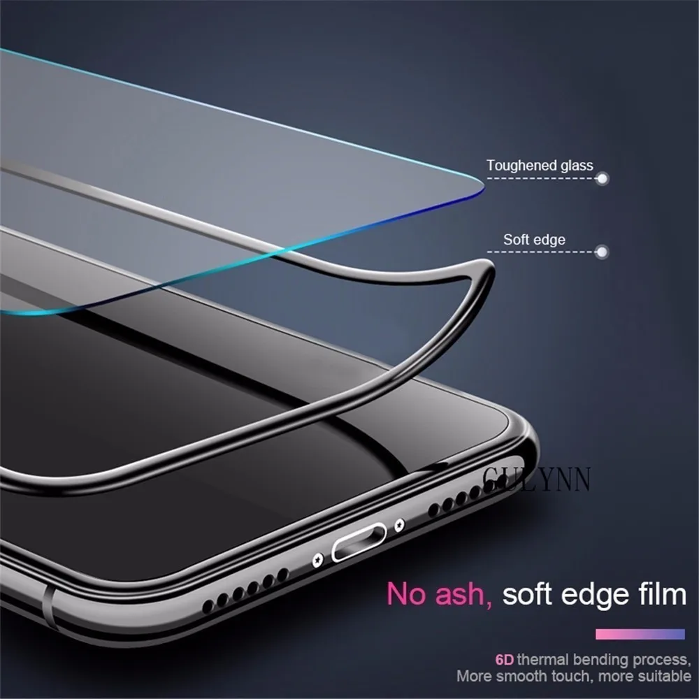 5D полноэкранное Защитное стекло для iPhone 6 6S 7 8 Plus закаленное 6s X XS 10 защитная