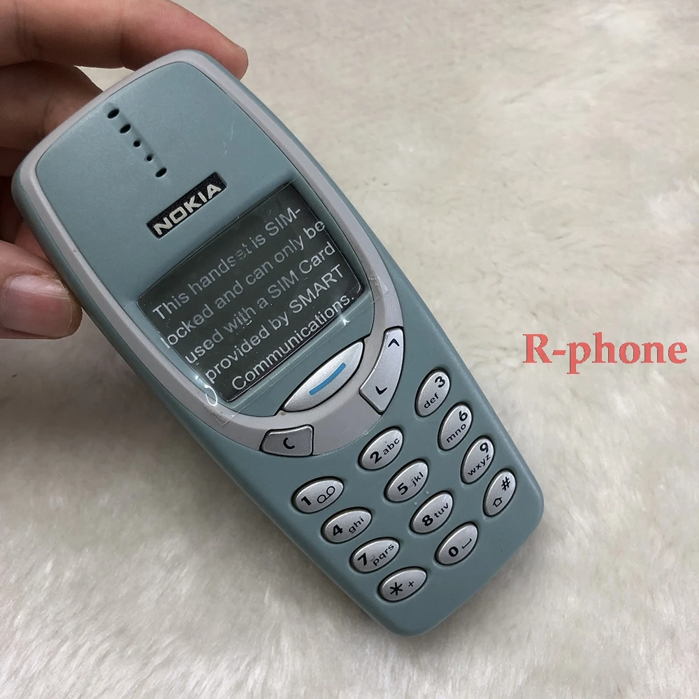 Оригинальный отремонтированный Мобильный телефон NOKIA 3310 GSM 900/1800 DualBand