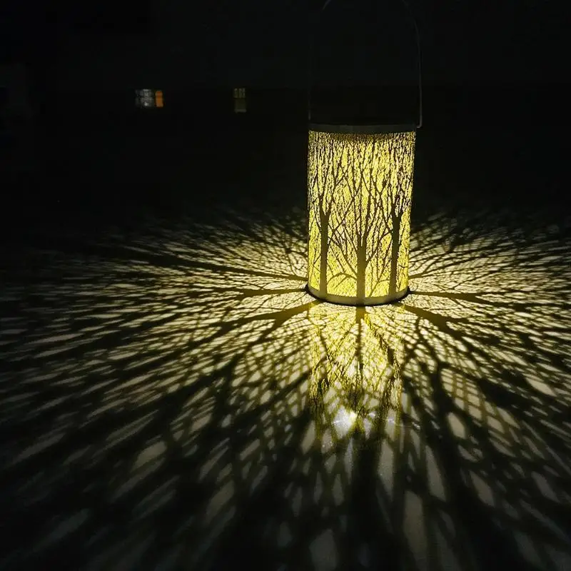 

Solar Powered Garden Lights Hanging Holiday Tree Decorative Outdoor Solar Light Garden Yard Lawn Waterproof Solar-powered Lamp