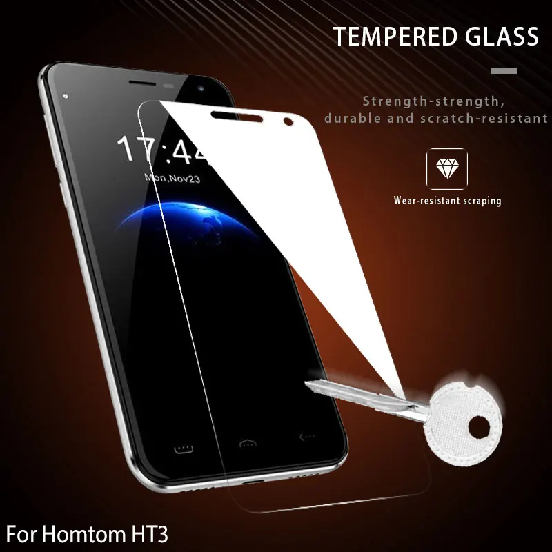 5 Homtom HT6 телефон Стекло Экран протектор ультра тонкая пленка 0 дюймов для HT3