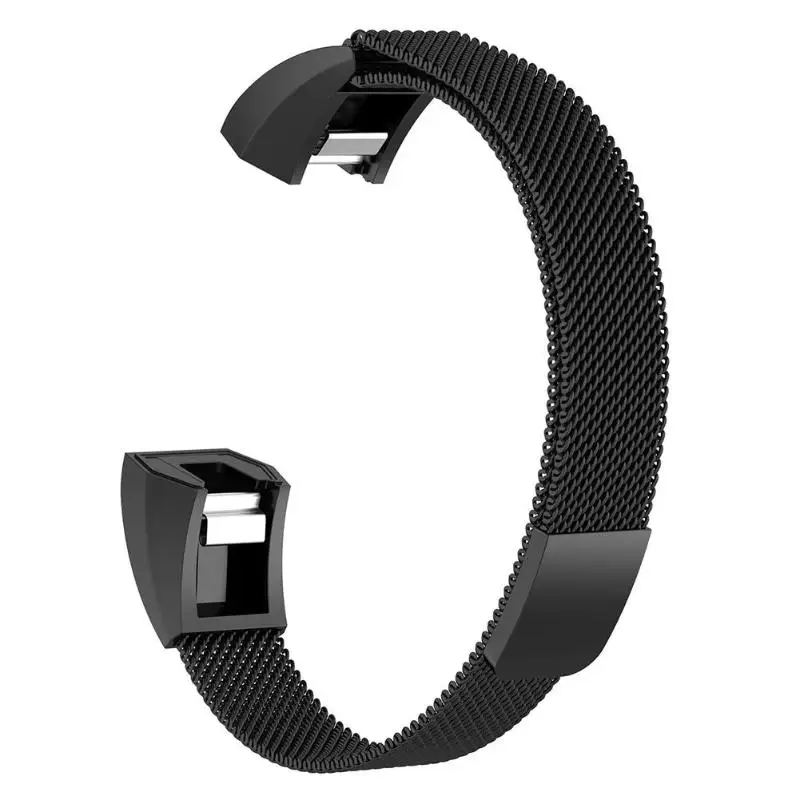 Миланская Магнитная Петля из нержавеющей стали ремешок для Fitbit