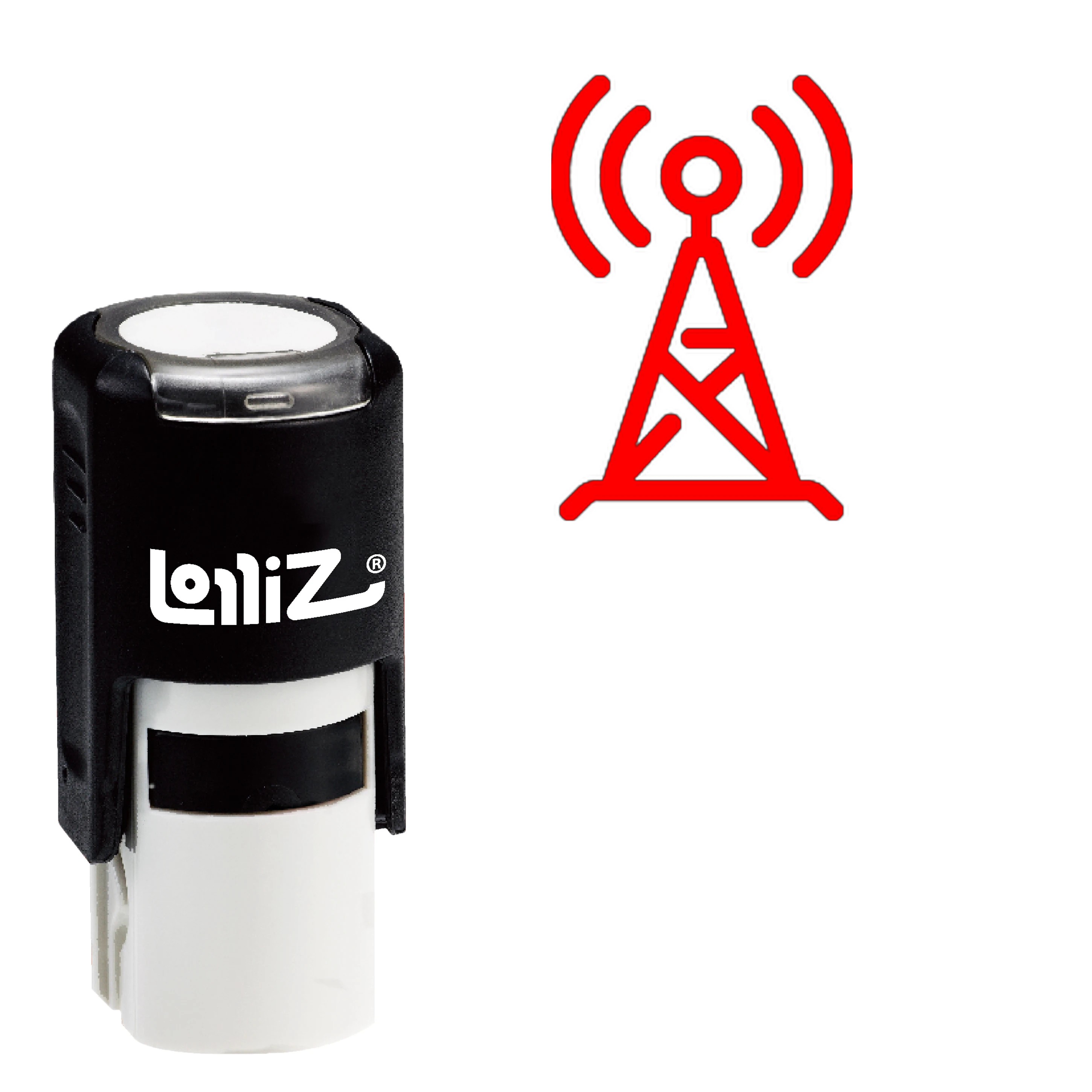 

LolliZ Antenna Self-Inking Rubber Stamp - Modern Symbol Series
