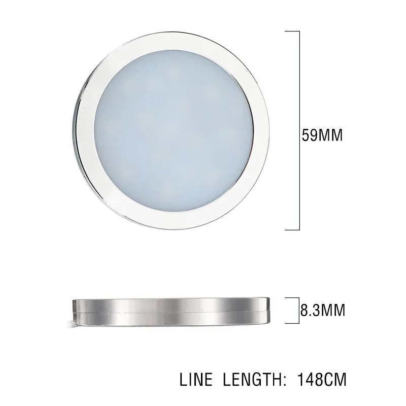 

9 LED 12V RGB LED Spot Light 3W Wiless Control Marine Closet Interior Ceiling Dome Light Bulb for Boat Car for VW T4 T5