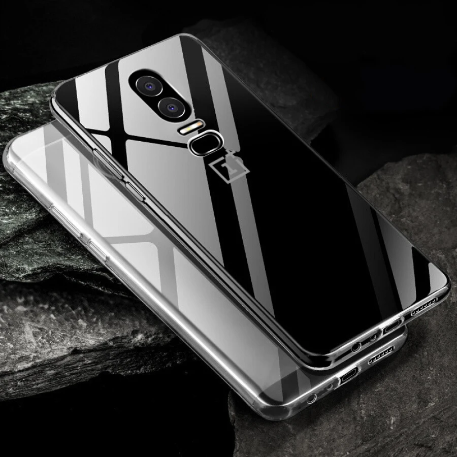 HD Transparent TPU Phone Back Cover Coque Skin Case for OnePlus 5T 3T Ultra Thin Crystal Silicon Oneplus 6T 6 5 3 |