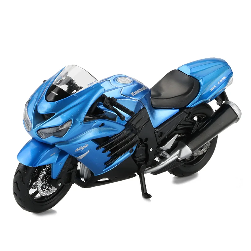 Maisto 1:18 сплава к рулю мотоцикла велосипеда Модель игрушечный ниндзя ZX 14R для