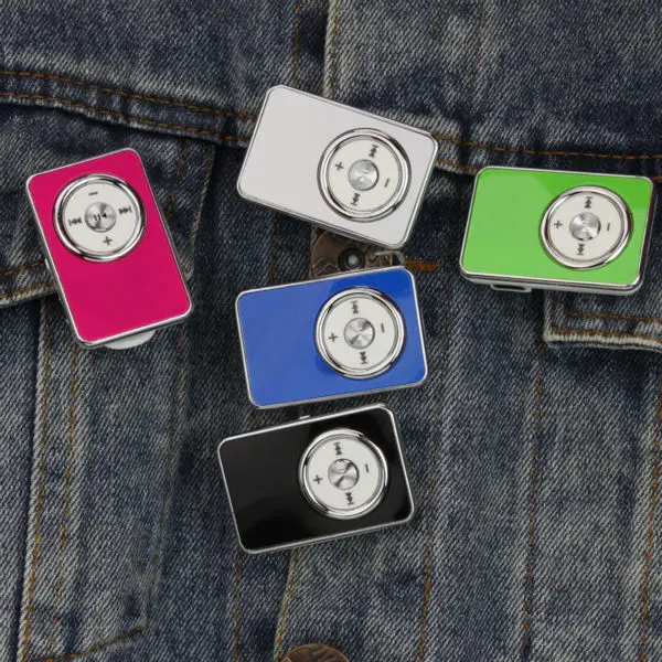 Портативный mp3 плеер USB мини MP3 с зажимом спортивный поддержкой карт Micro SD и TF на 32