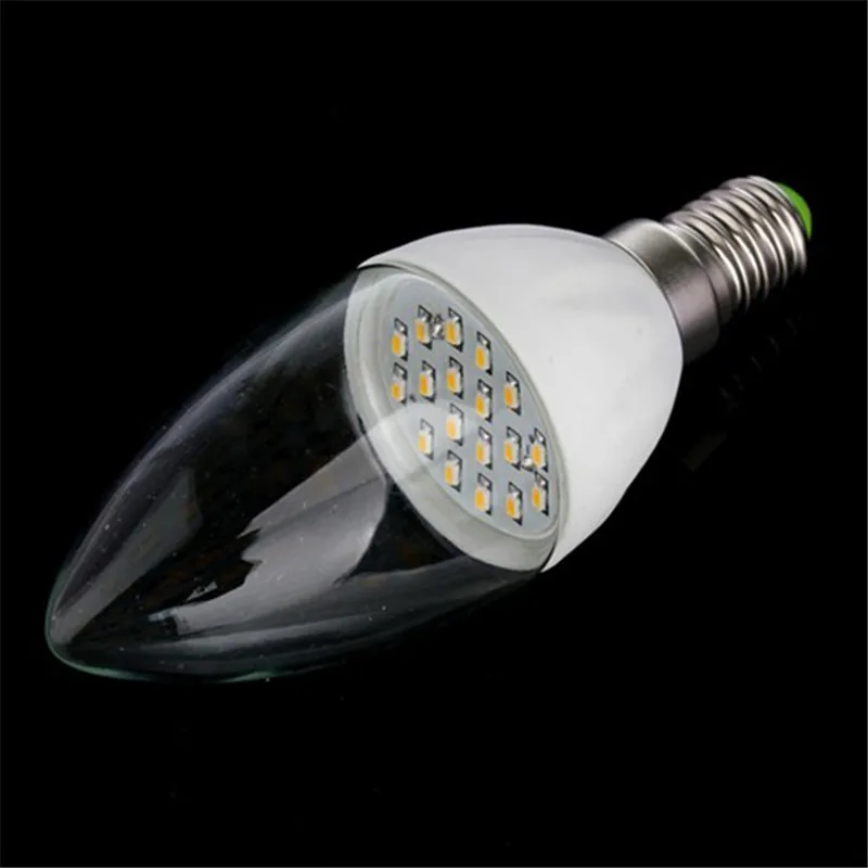 CLAITE 85 265V E14 2W теплый белый светодиодный светильник энергосберегающие свечи супер