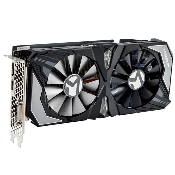 Оригинальная видеокарта MAXSUN Nvidia GeForce GTX 1660Ti Терминатор 6G для игр GDDR6 192bit DirectX 12 12nm