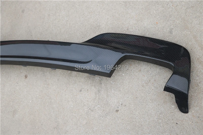 Для BMW F06 F12 F13 M6 6 Series 2012 2016 углеродное волокно задний диффузор бампер спойлер
