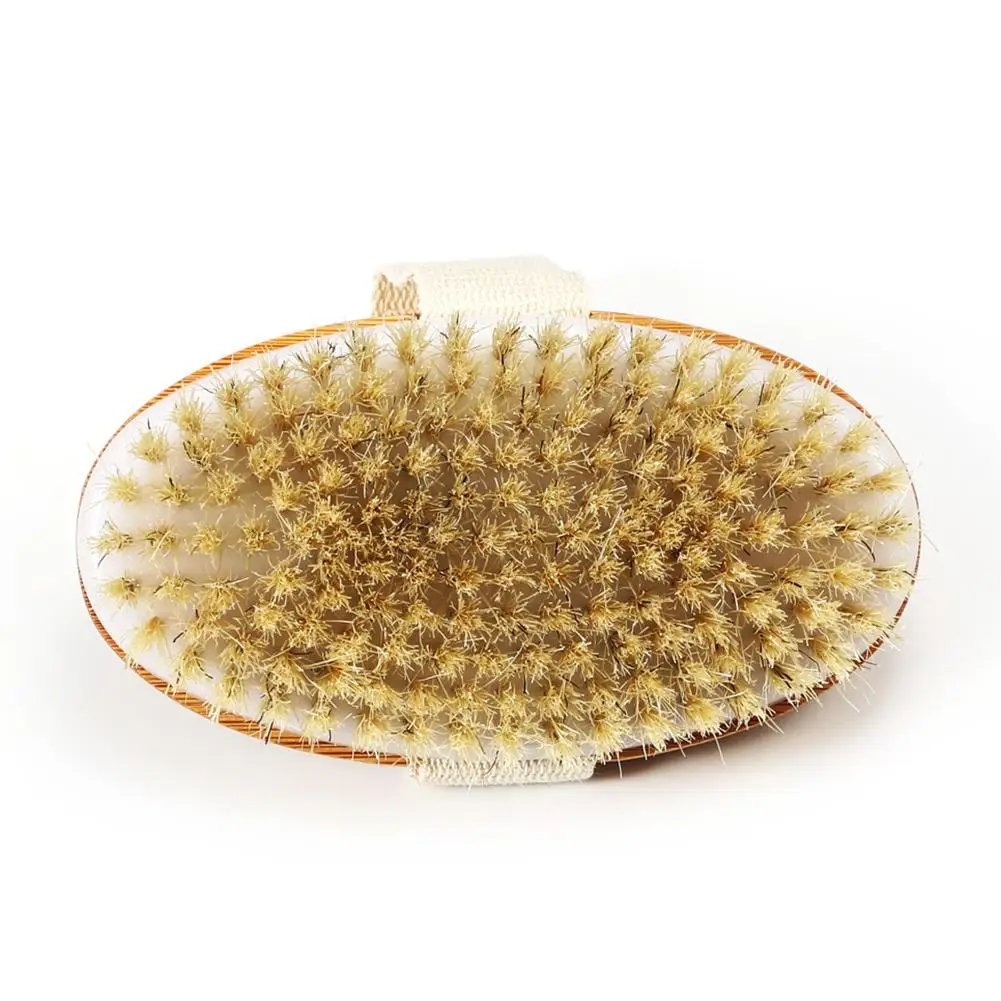 Горячая новинка Съемная бамбуковая длинная ручка мягкая щетина уход за кожей