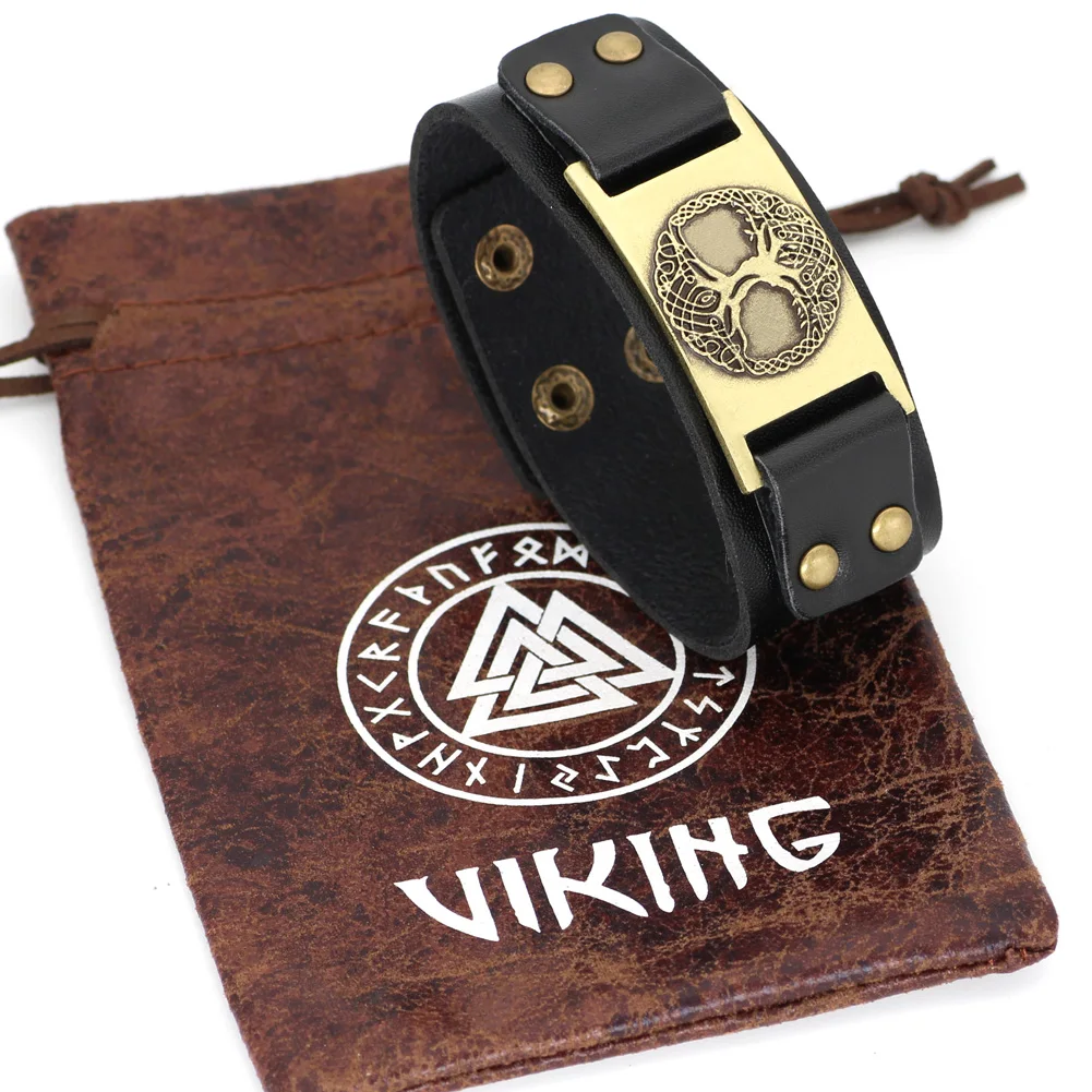 Для мужчин viking Yggdrasil treee жизни браслет амулет ювелирные изделия 20 см 25 см|Браслеты|