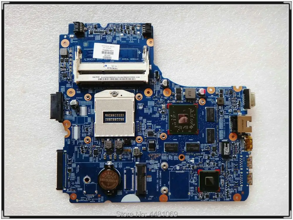 734084 001 501 для ноутбука HP ProBook 440 G1 450 470 Notebook 601 48.4YW03.011 материнская плата 100%