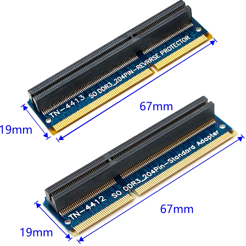 Адаптер памяти SO DIMM 204PIN DDR3 для RVS STD 204Pin слот|Платы расширения| |