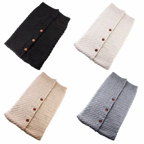 Newborn Baby Blanket Knit Crochet Swaddle Sleeping Bag Stroller Wrap | Дом и сад