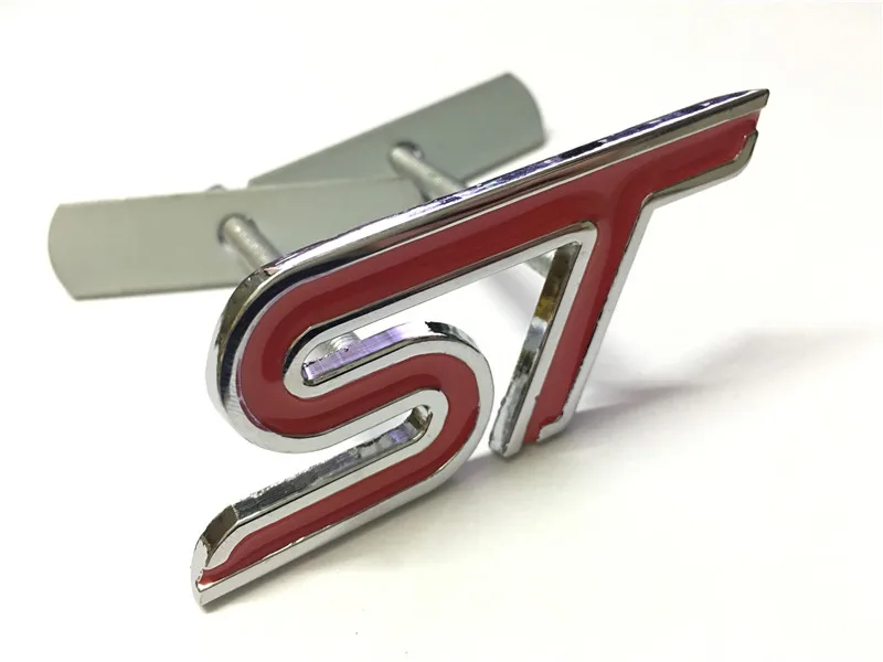1Pcs ST Car Front Great Alloy Metal Grill Grilles Decoration Badge Emblem | Автомобили и мотоциклы