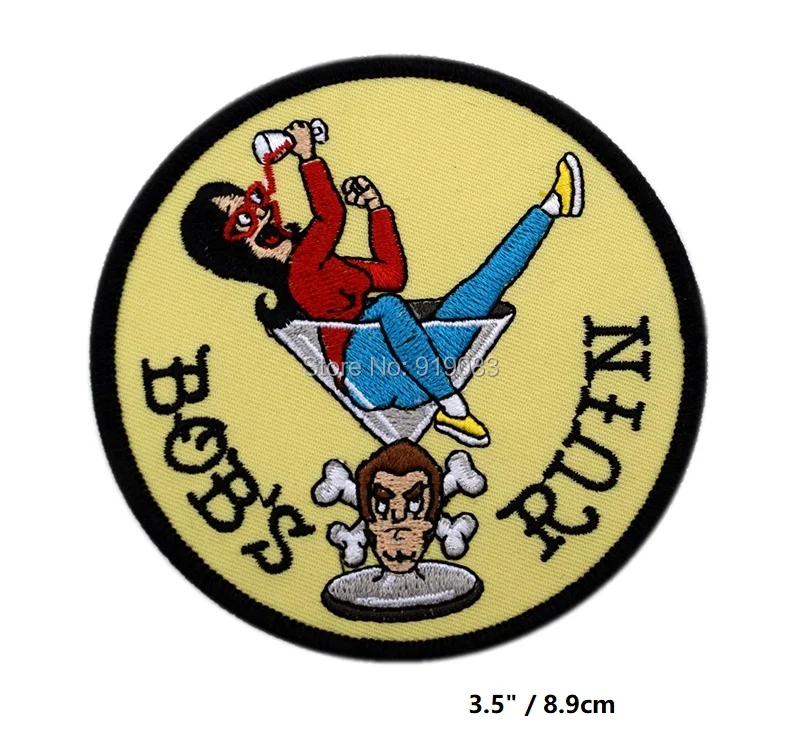 3.5&quot Iron On Patches Embroidered TV MOVIE badge applique transfer for clothing diy halloween |