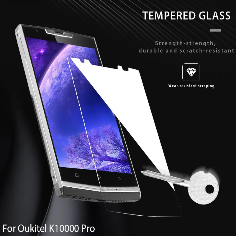 Для Oukitel K10000 Pro Закаленное стекло протектор экрана мобильного телефона