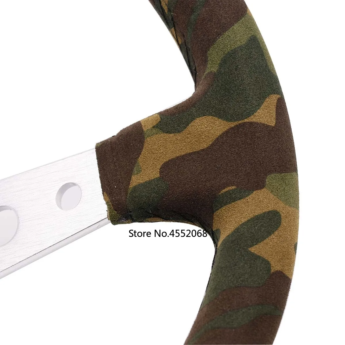 14 дюймовые камуфляжные замшевые кожаные рулевые колеса глубокая тарелка для