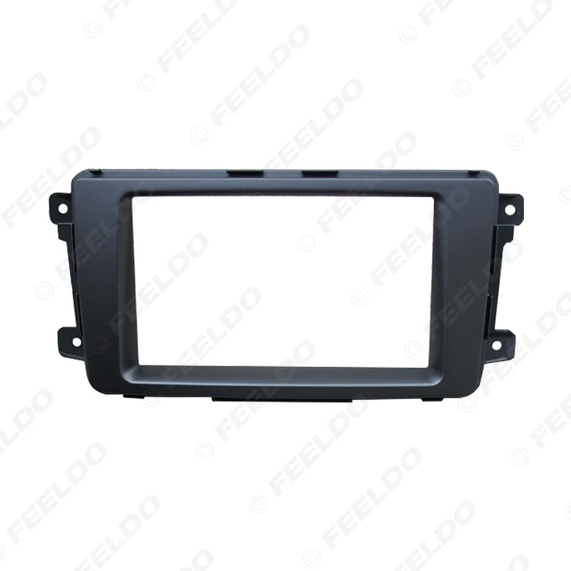 FEELDO 2DIN Автомобильная стерео аудио Радио Fascia Рамка для MAZDA 2009 Cx 9 2007 2016 CD/DVD пластина