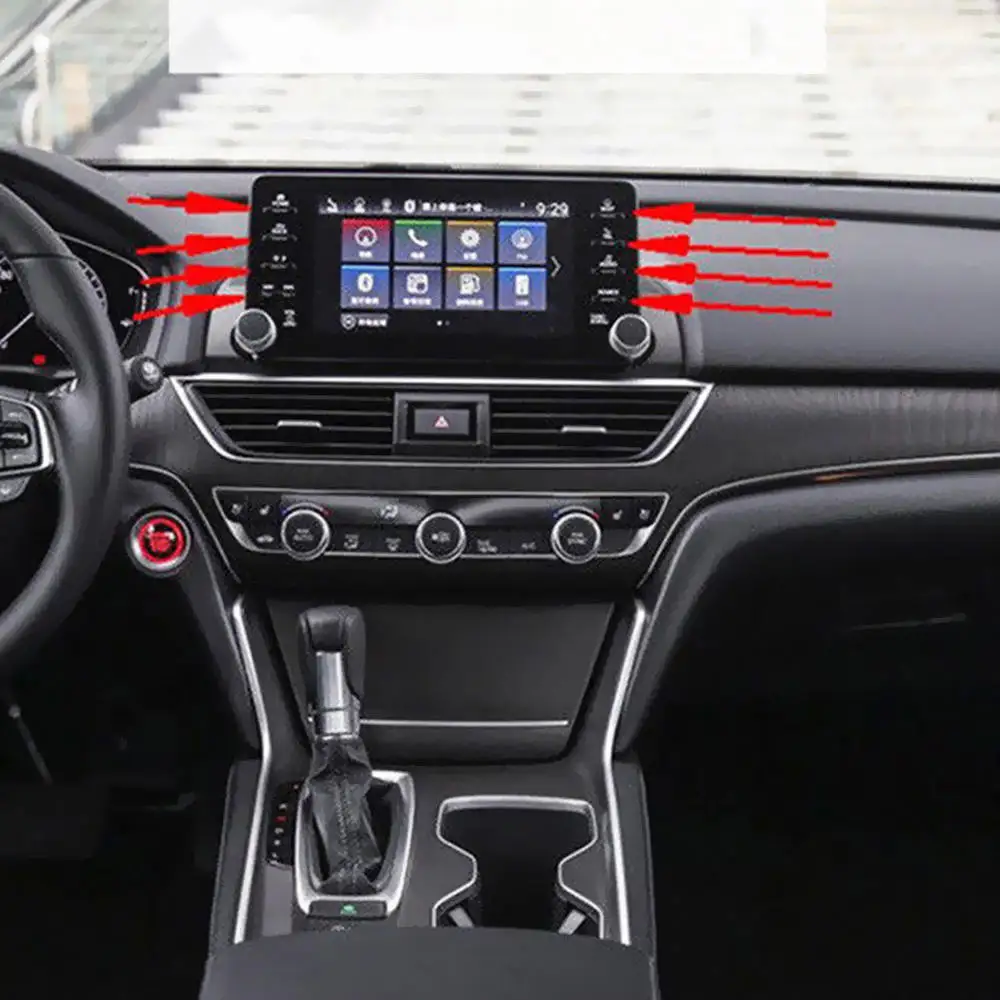 Автомобильная навигация с закаленным стеклом для Honda Accord 2018 2019 8 дюймов Защитная