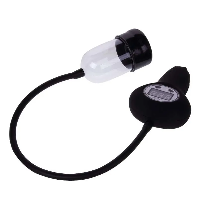 New Electric Penis Pump Enlarger Extender Automatic LCD 35 KPA Vacuum Pressure Enlargement Adult Sex Product |