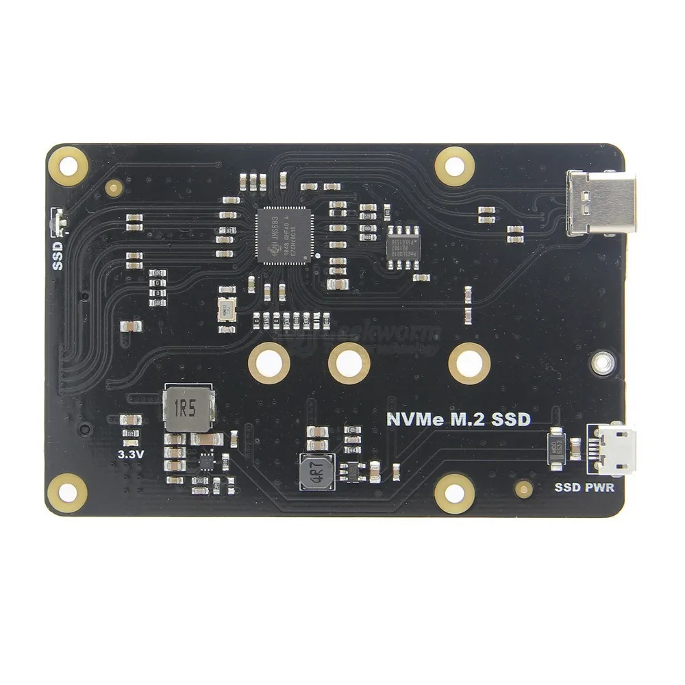 Raspberry Pi 3 Model b + Plus NVMe M.2 2280/2260/2242/2230 SATA SSD NAS Плата расширения X870 для
