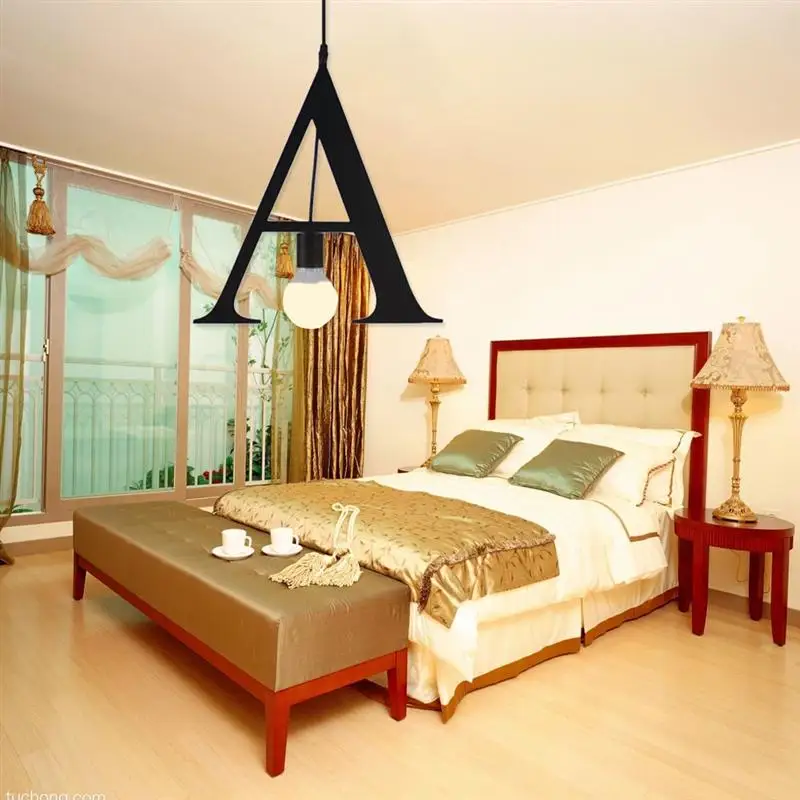 Креативные винтажные подвесные светильники из кованого железа с английскими