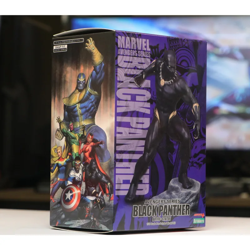 Marvel Черная пантера Статуэтка Мстители игрушки куклы модель супер герой подарок