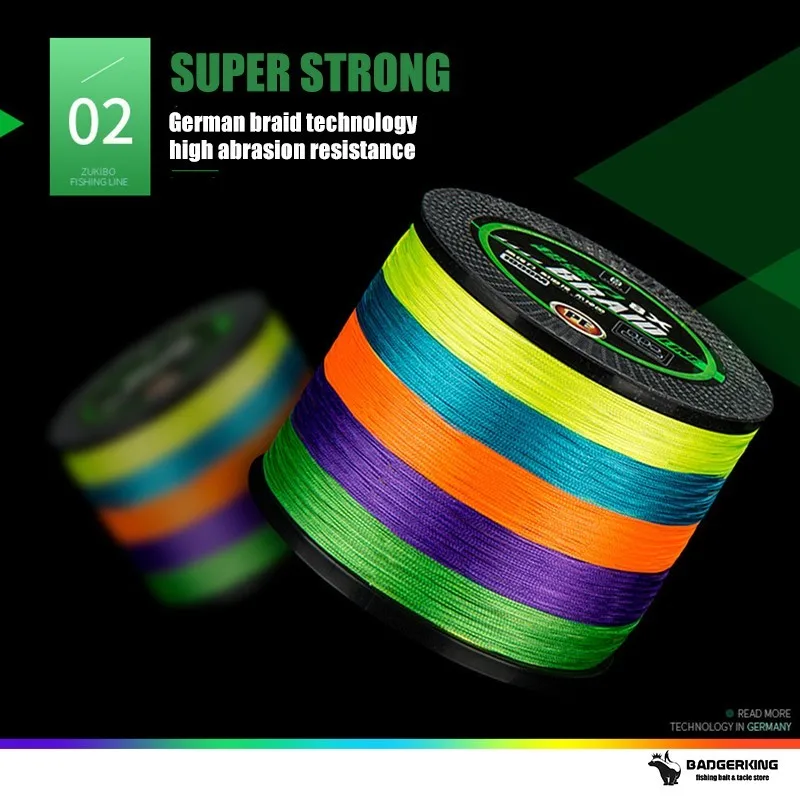 300m 500m 1000m colored braided fishing line 8 strands cord super quality braid mulifilament fish Japan Material | Спорт и