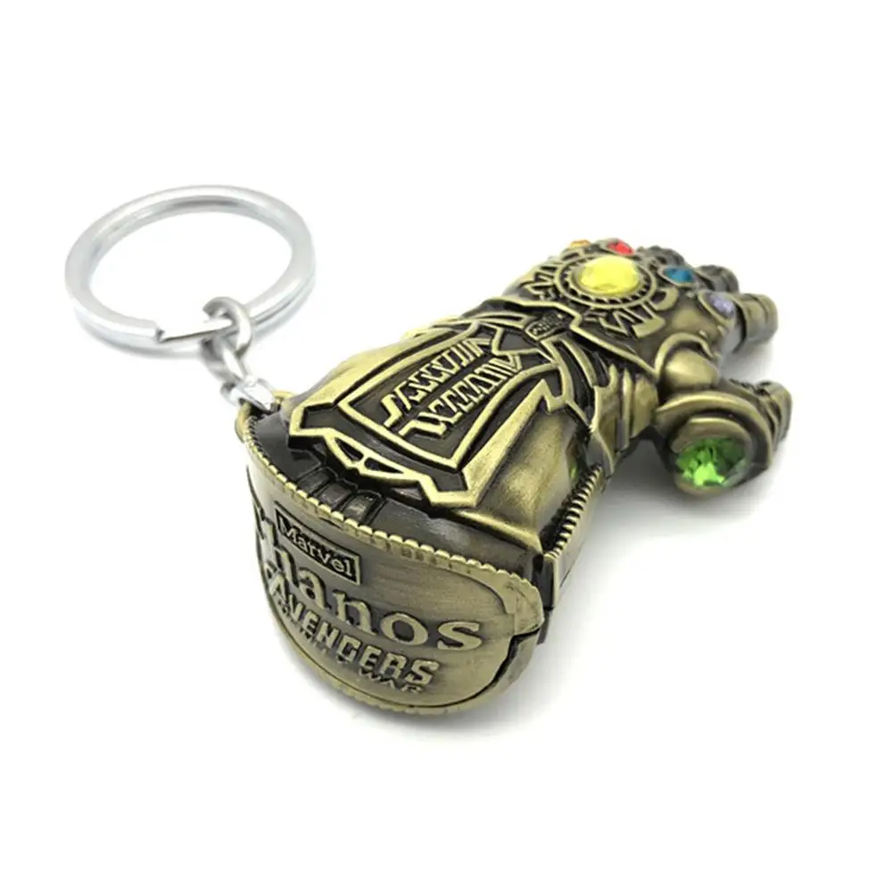 Мстители 4 эндшпиль танос бесконечное Мощность Gauntlet Glove брелок для