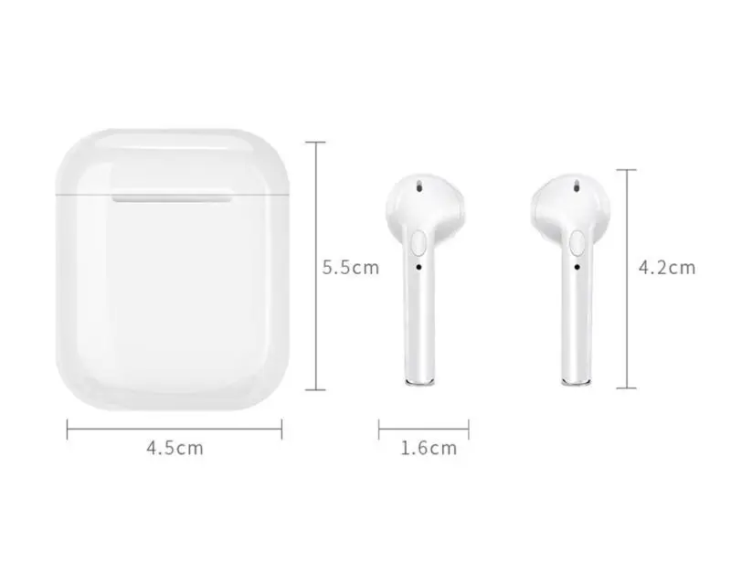 10 шт./пакет Новый i9s воздуха наушники-вкладыши TWS с Беспроводной Мини Bluetooth