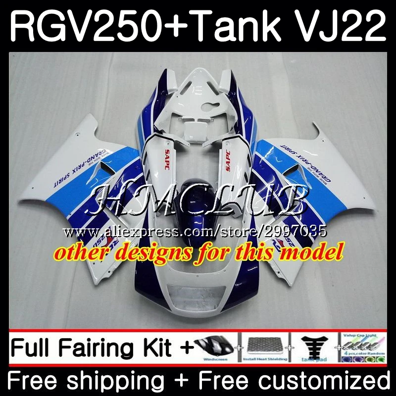 + Бак для SUZUKI RGV250 1990 1991 1992 1993 1994 1995 1996 42HC.0 RGV 250 VJ22 RGV-250 90 91 92 94 95 96 обтекатель Lucky Strike |