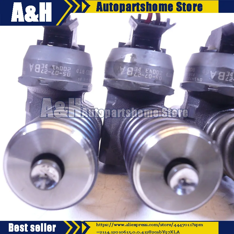 

4pcs For TDI DIESEL PD FUEL INJECTOR GENUINE 038 130 073BN 038130073BN USED CORE