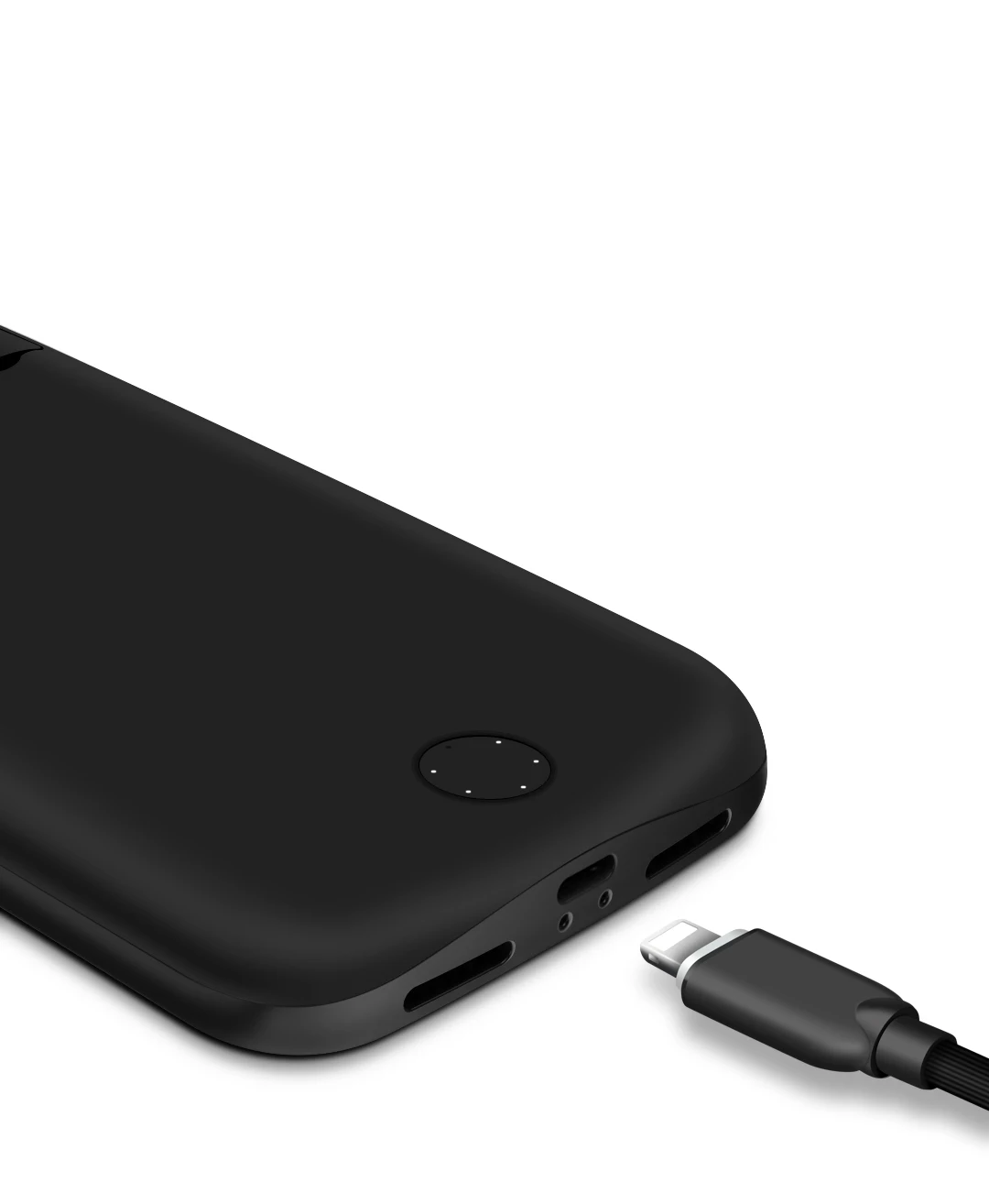 Для iPhone Xr/Xs Max 6000 мАч зарядное устройство чехол для телефона внешний аккумулятор