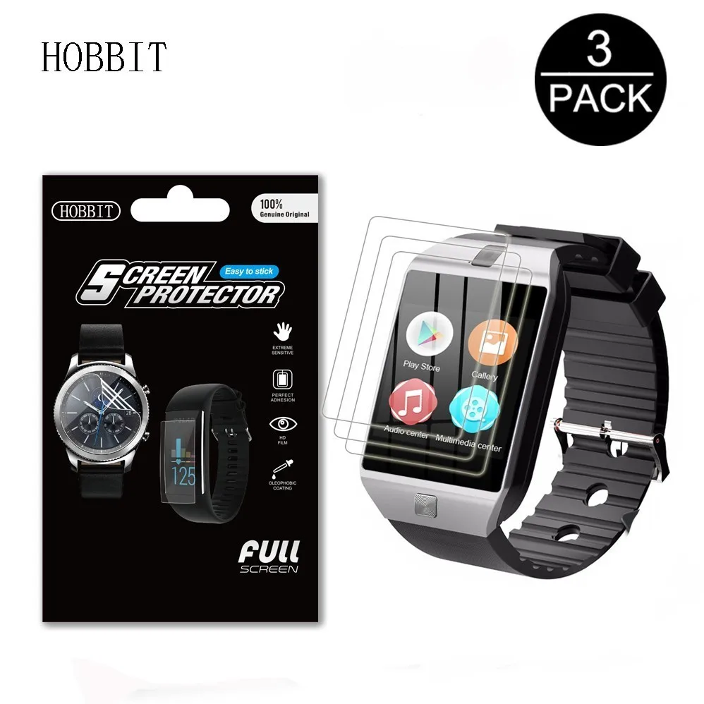 3Pack1. 54 дюймовый защитный экран для смарт часов 3G QW09 KW10 анти царапин пузырьки GPS 4G