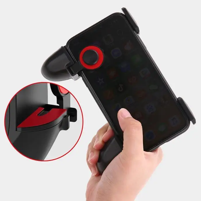 1 пара мобильный игровой контроллер Shoot Aim Trigger Fire Buttons черный для телефона 6 8 см/2 59 3