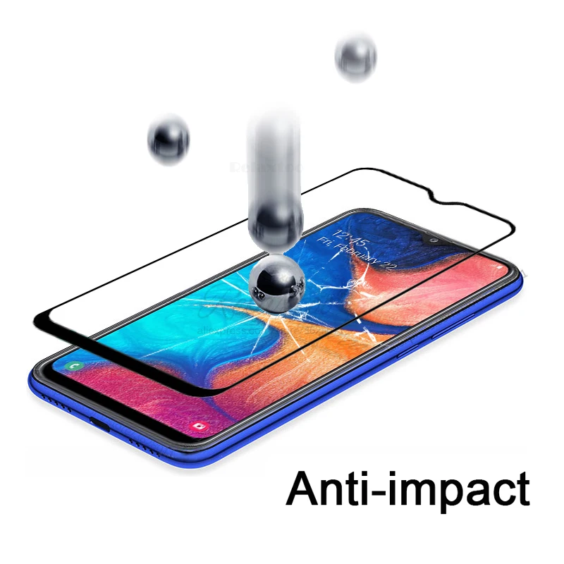 Защитное стекло закаленное 9H для Samsung Galaxy A20 A20E | Мобильные телефоны и аксессуары