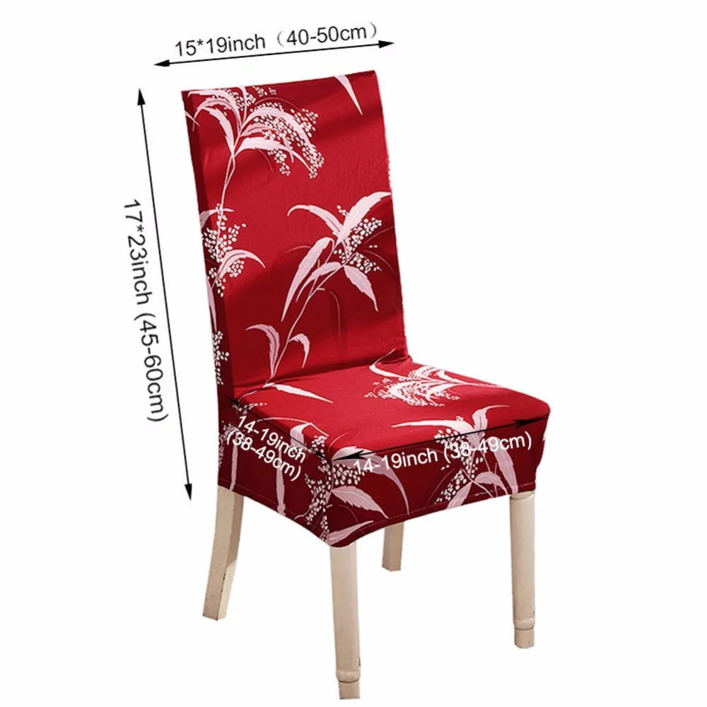 Съемные спандекс эластичные чехлы на кресла для свадеб Банкет Ресторан Кухня