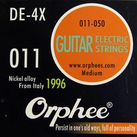 orphee de 4x electric guitar strings 011 050 nickel alloy medium strings 6pcsset guitar music wire