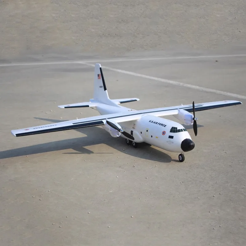 Обновленный набор для детей игрушечный 1120 мм с вертолетом Cargotrans Twin Hercules EPOS Warbird
