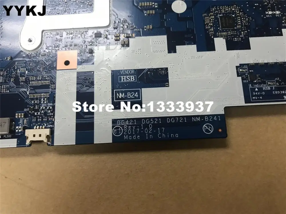 Материнская плата DG421 DG521 DG721 для ноутбука lenovo Ideapad 320 15isk 15IKB 17IKB|Материнские платы| |