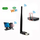 BEESCLOVER мини Беспроводной Wi-Fi 7601 2,4 ГГц Wi-Fi адаптер для DVB-T2 и DVB-S2 ТВ коробка антенна Wi-Fi сетевая карта LAN r25