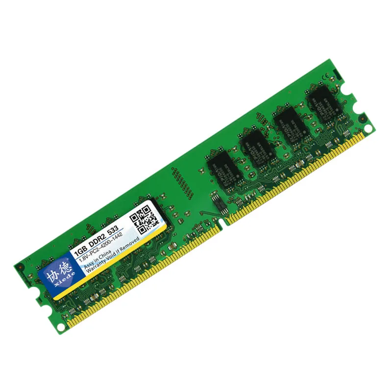 Xiede настольный компьютер оперативная память модуль Ddr2 533 Pc2-4200 240Pin Dimm МГц для Intel/Amd