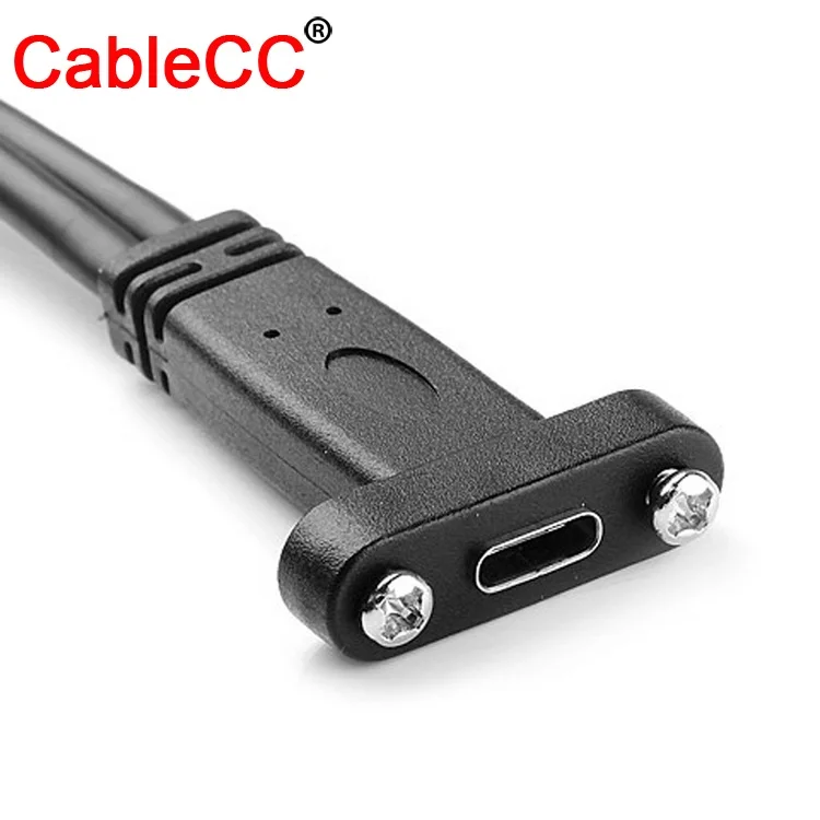 CY Однопортовый USB 3.0 Type C Female к 3 1 материнская плата 19pin Header Cable 40cm|usb-c type|usb-c femaleusb