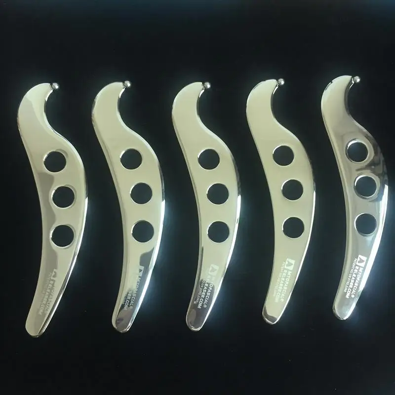 Нержавеющая сталь Gua Sha Guasha Массажер инструмент скребок физиотерапия свободные