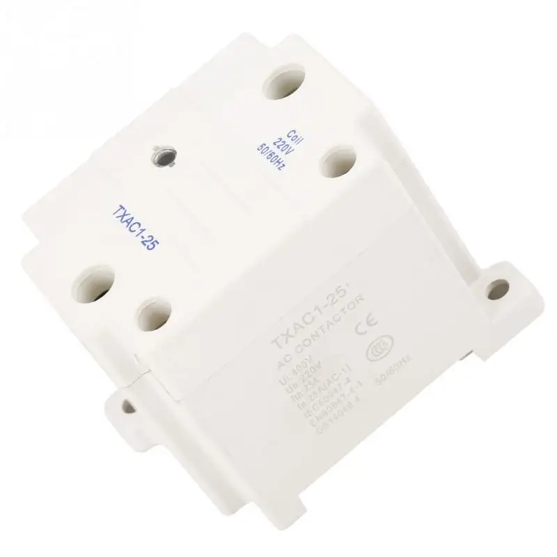 TXAC1 25 UI400V 25A однополюсный инструмент без контактора переменного тока 220 В 50/60 Гц