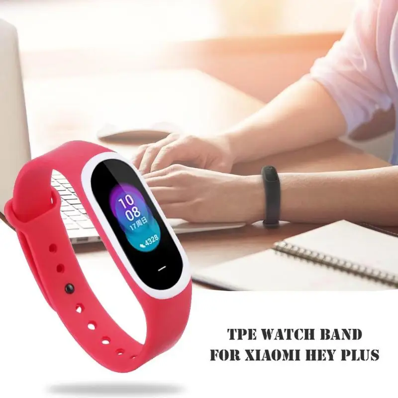 Сменный спортивный ремешок для часов Xiaomi Hey Plus TPE на запястье запястье|Ремешки
