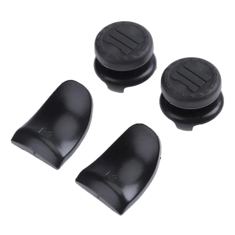 4pcs L2 R2 Trigger Extenders Buttons Thumbstick Caps Kit for PS4 Controller | Электроника