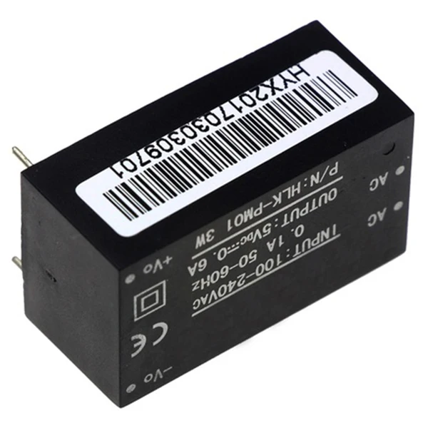 Новый 5 шт. понижающий модуль питания Hlk Pm01 Ac Dc 220 В до бытовой