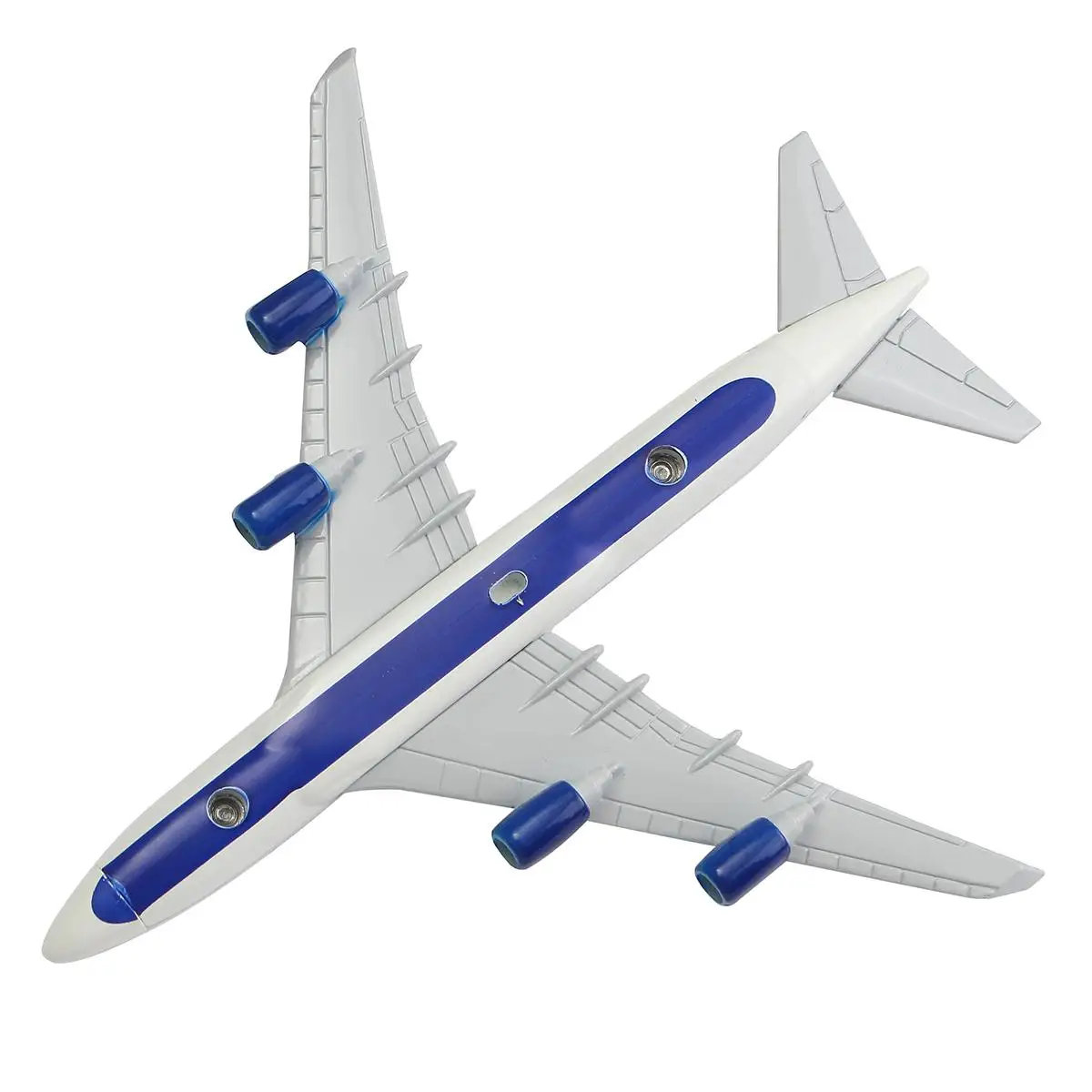 Модель металлического самолета B747 160 мм Великобритания один мир Настольная
